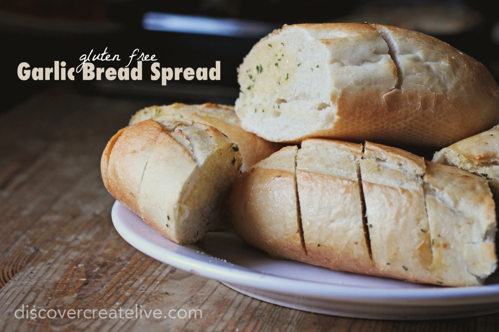 gluten free garlic bread spread