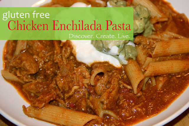 Chicken Enchilada Pasta