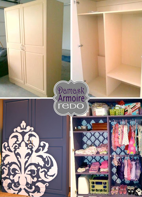 Damask Armoire Redo