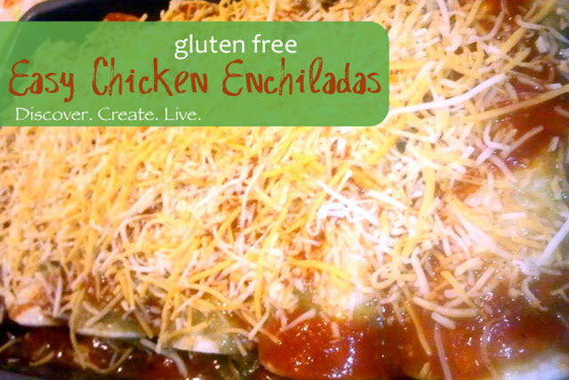 Simple Chicken Enchiladas