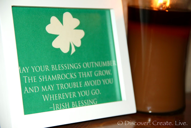 Graphic Monday: Irish Blessing