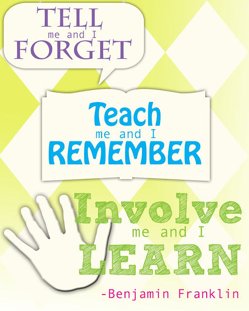 Graphic Monday: “Involve me and I Learn”