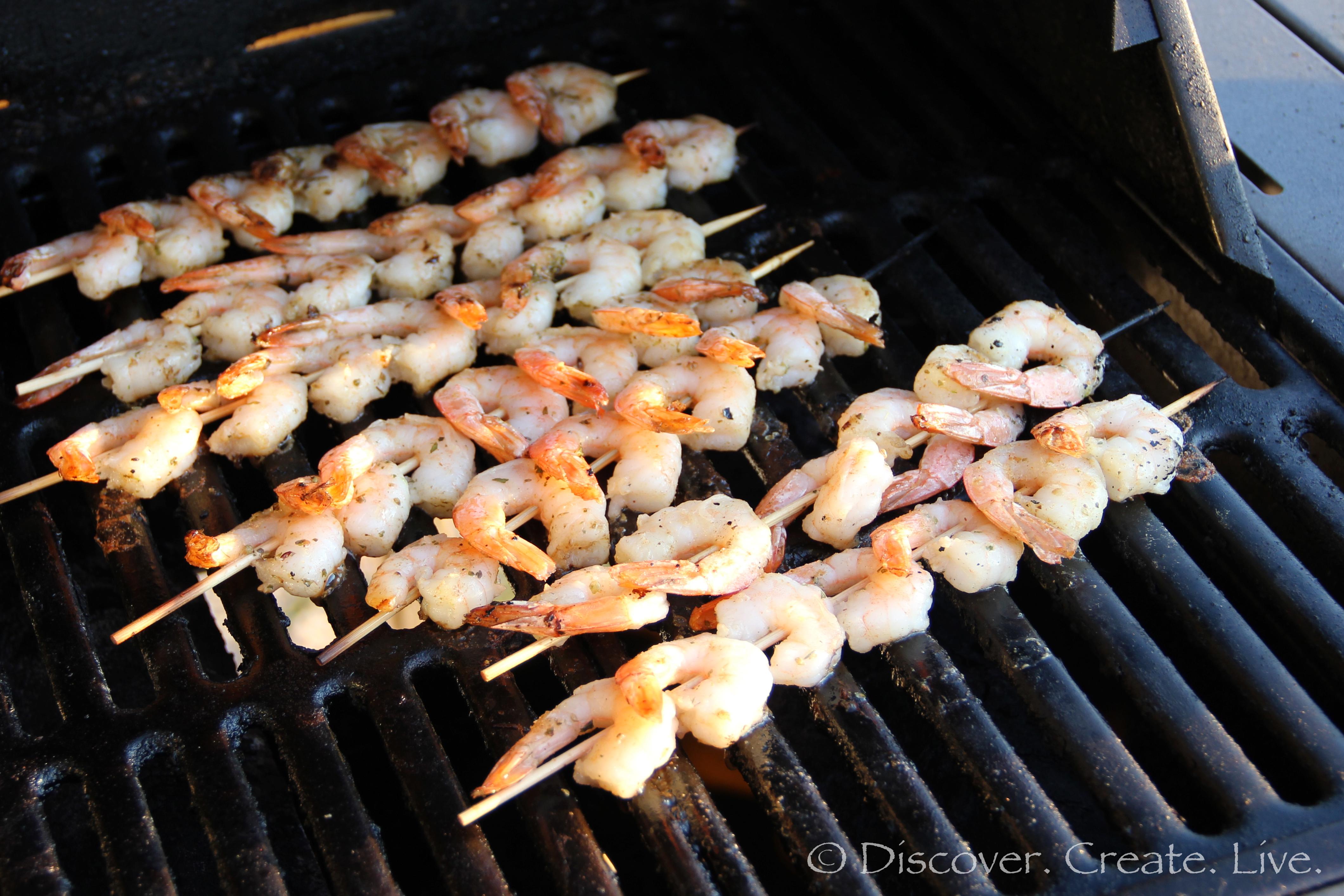 Gluten Free Simple Grilled Shrimp