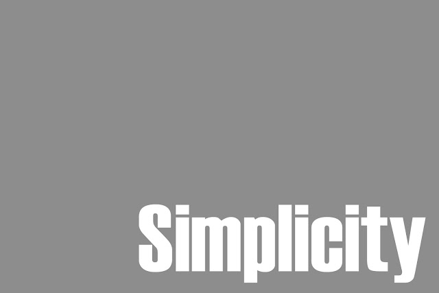 Graphic Monday: Simplicity