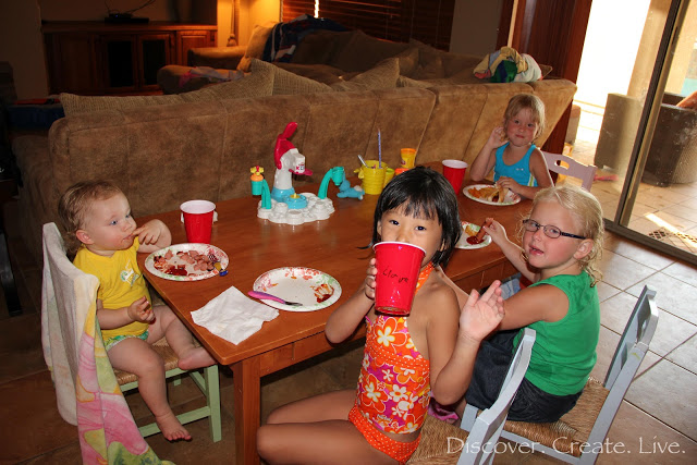 We had a lovely evening at Wes's aunts as well!