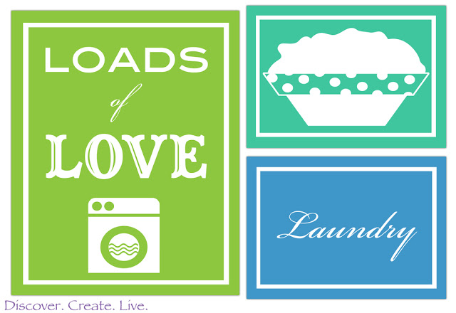 Graphic Monday: Laundry Room Art