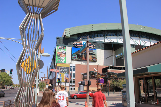 having fun in downtown Phoenix