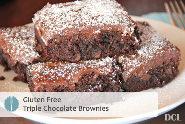 Triple Chocolate Brownies