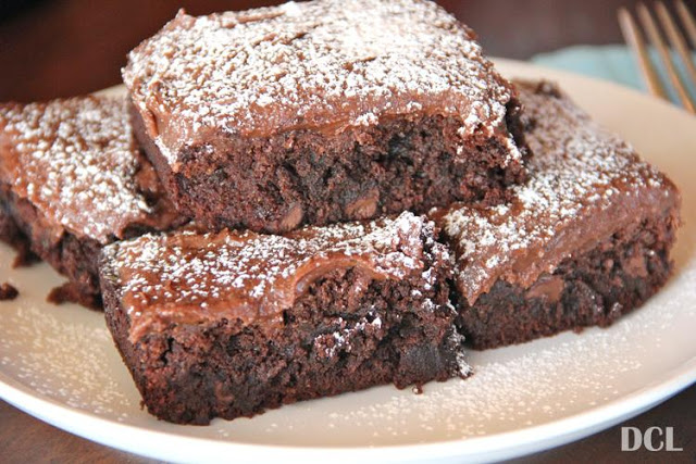 Gluten Free Triple Chocolate Brownies