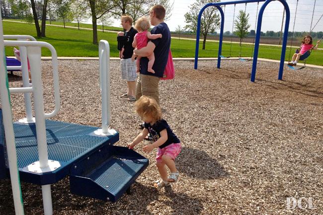 play time at the park!