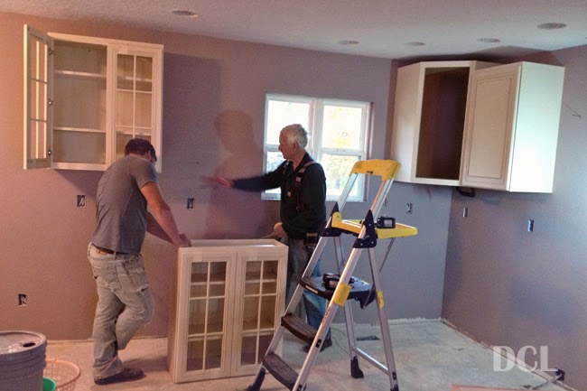 Kitchen Cabinet Install