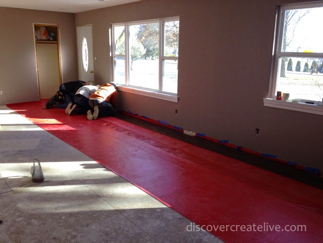 Our Laminate Floor Installation