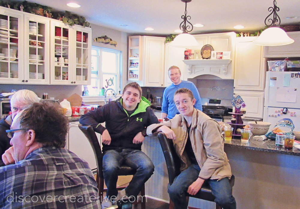uncle Josh, Wes, and Cousin Brian