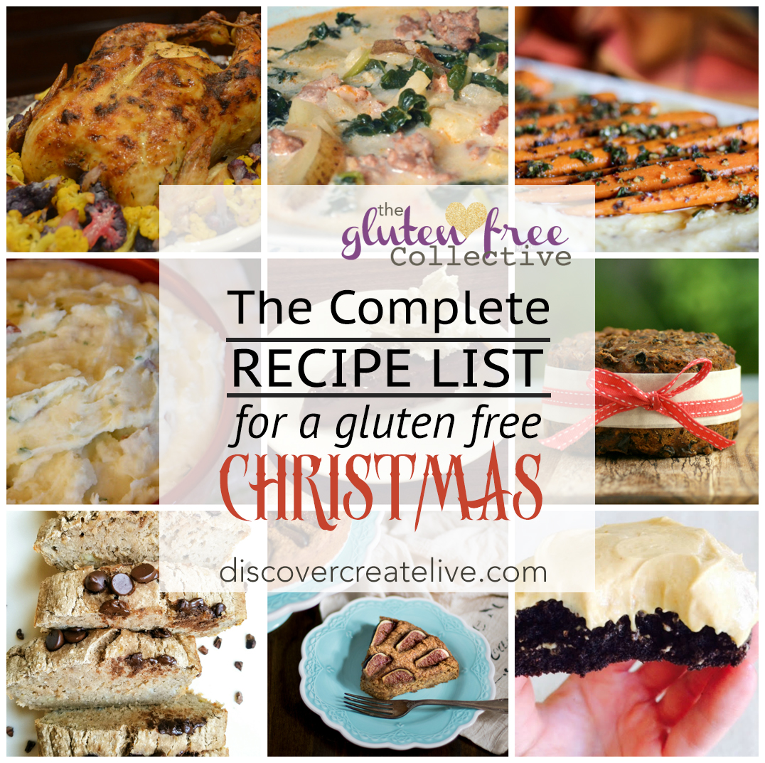 The Gluten Free Collective’s Complete Recipe List for a Gluten Free Christmas